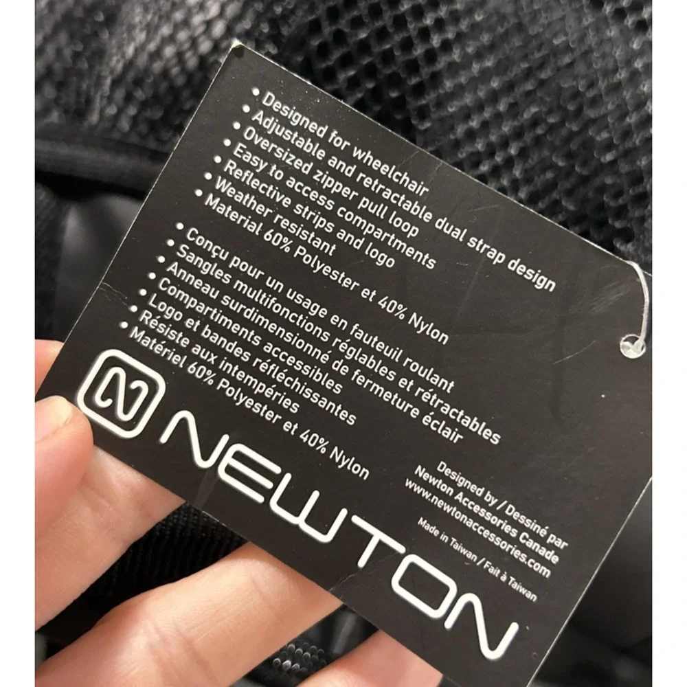 NWT Newton Wheelchair Daypack Backpack Weather 28L Traveling Cargo Motion